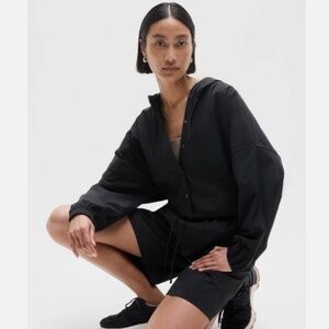 Athleta Drift Poplin Jacket - Black